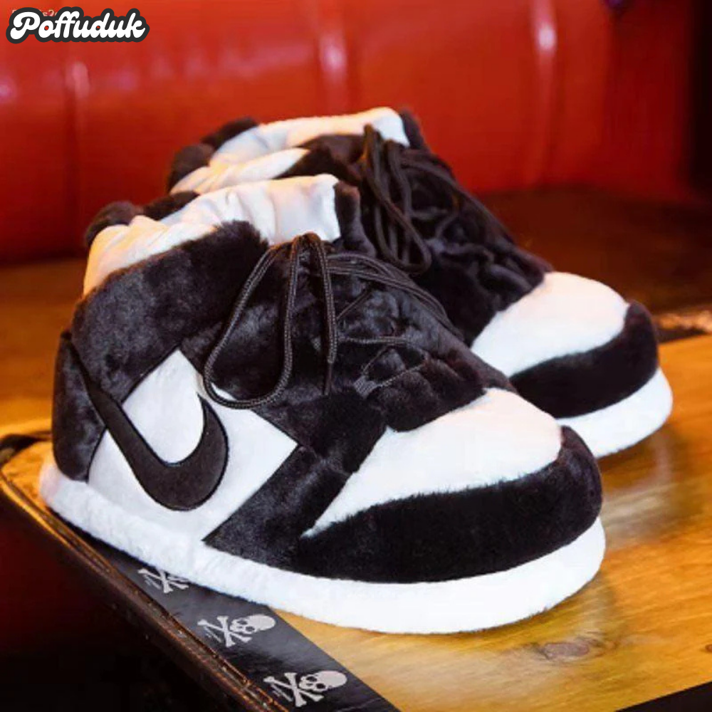 Poffuduk™ Dunk | PANDA Panduf (SİYAH-BEYAZ)