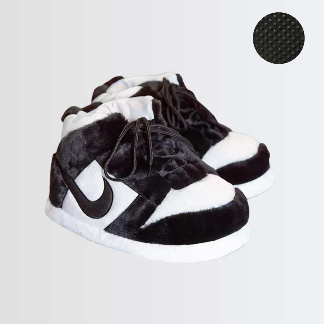 Poffuduk™ Dunk | PANDA Panduf (SİYAH-BEYAZ)