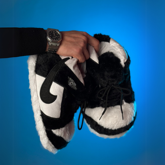 Poffuduk™ Dunk | PANDA Panduf (SİYAH-BEYAZ)