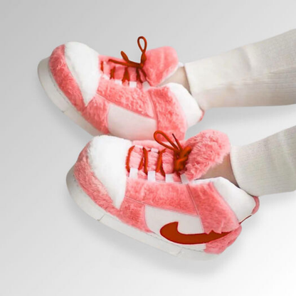 Poffuduk™ AIR 1 | PINK CHERRY DERI TABAN PANDUF