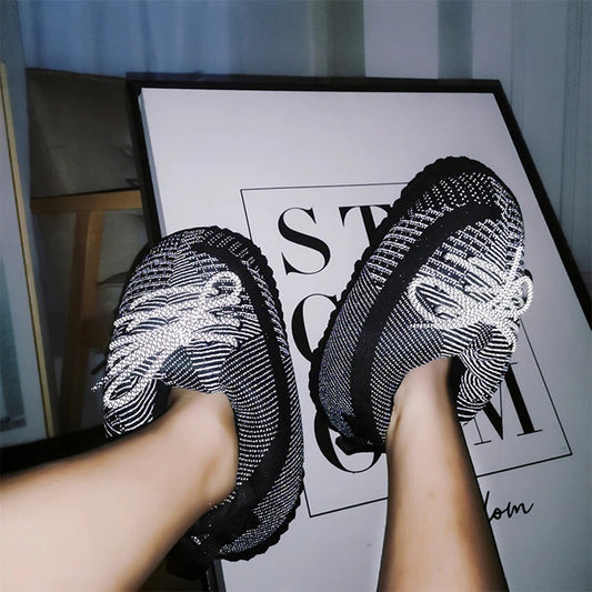 Poffuduk™  YEEZY | DARK GRAY PANDUF (NEON BAĞCIK)